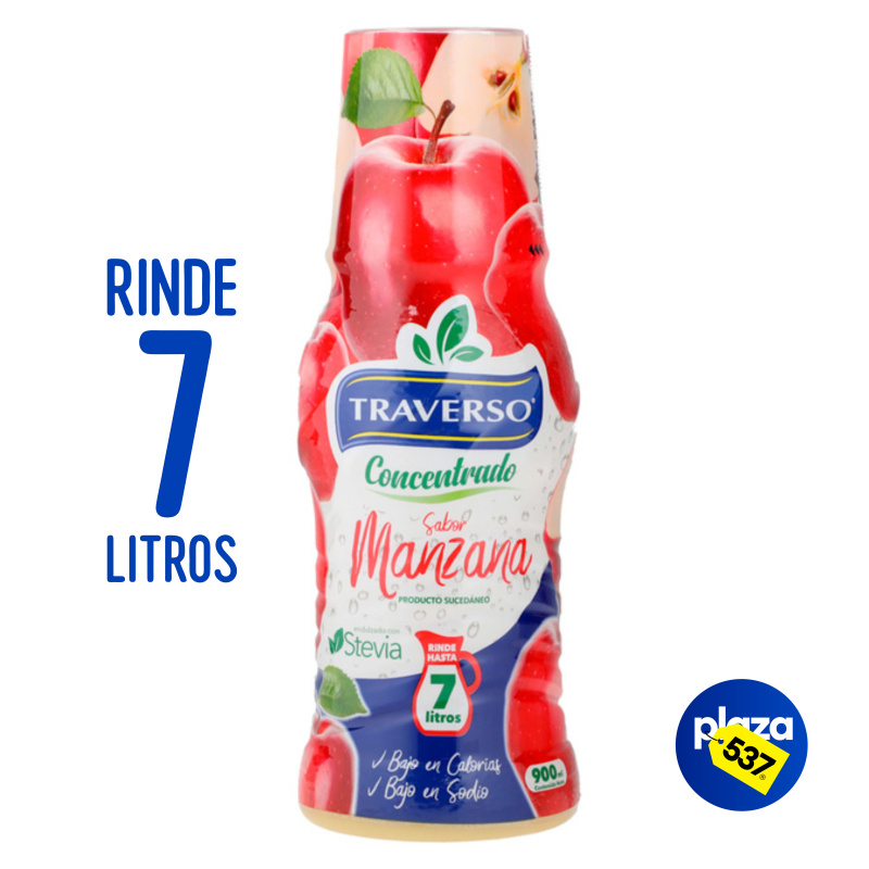 Jugo Concentrado Manzana TRAVERSO 900ml