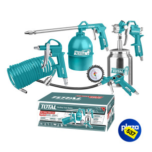 Total Air Tools Set (5 Pieces)