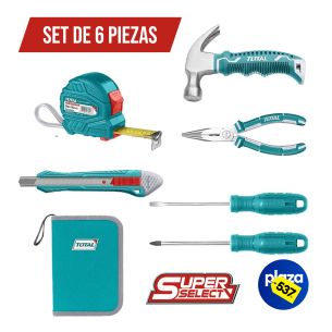 Total Tools Set (6 Pieces)